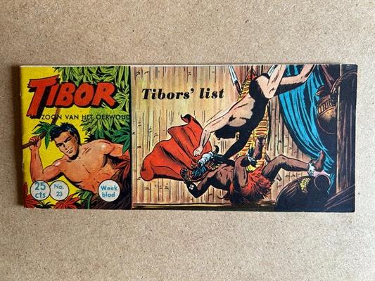 Tibor, nummer 23, Tibor's list, 1960