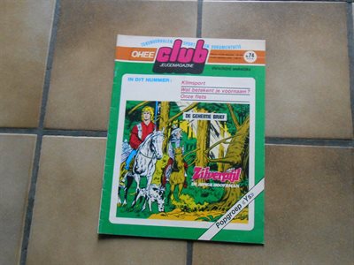 ohee club 74: zilverpijl de geheime brief - sc - 1976