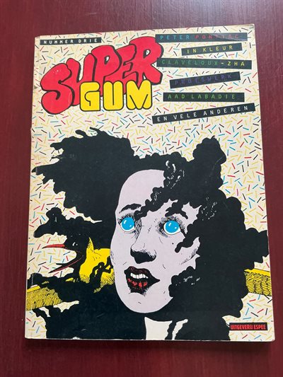 Supergum - deel 3 - deels ongekleurd - Espee - 1981