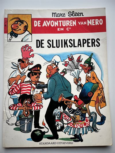 Nero nr 40 - De sluikslapers - 1ste druk 1975 - SC