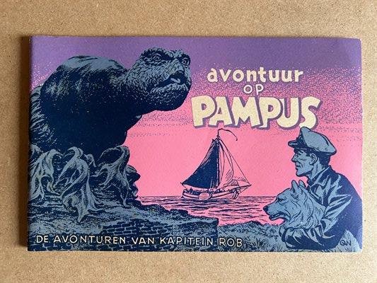Kapitein Rob, nummer 36, Avontuur op Pampus, 1955