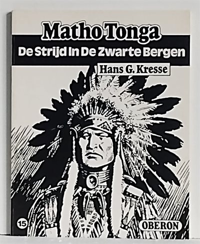 Oberon zwart wit reeks - Nr 15 - Matho Tonga - De strijd in de Zwarte Bergen - Oberon - 1977