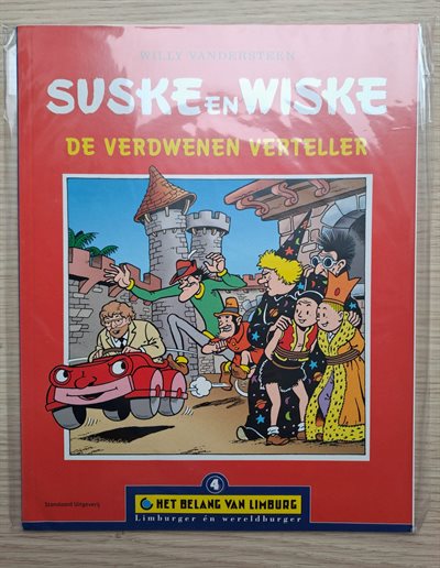 Suske en Wiske - de verdwenen verteller - 2004 - herdruk - standaard