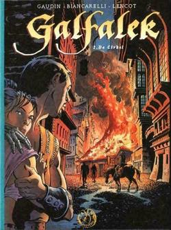 stripreeks van " Galfalek " ( 3 albums )