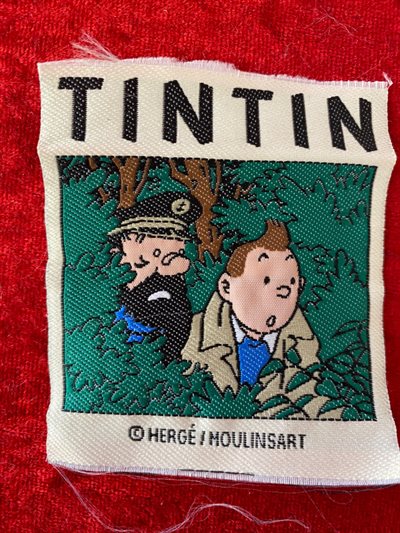 Woven patches - Hergé - Kuifje