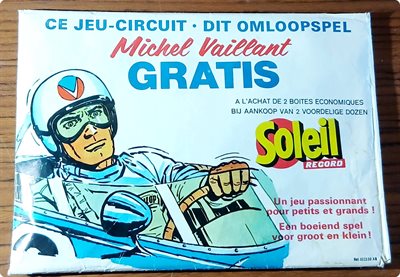 Michel Vaillant  - Omloopspel Michel Vaillant - Soleil record wasmiddel - 1967