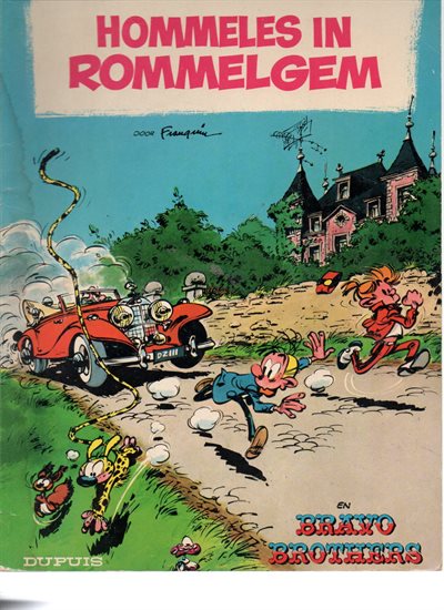 Robbedoes en Kwabernoot - Hommeles in Rommelgem -Dupuis - 1Ste Dr - 1969.