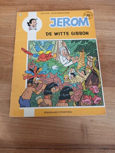 Jerom-28- De witte gibbon - sc-1988-eerste druk