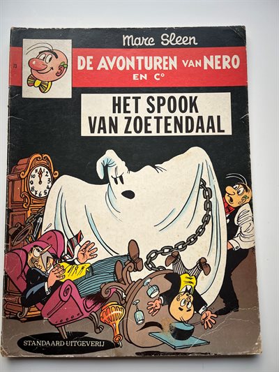 Nero nr 73 - Het spook van Zoetendaal - 1ste druk 1981 - SC
