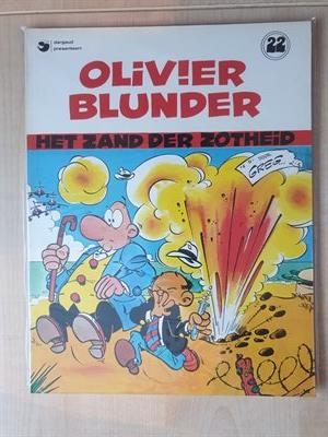 Olivier Blunder - het zand der zotheid - SC - 1e druk - 1982