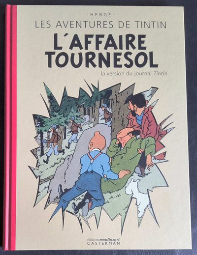 Kuifje/ Tintin - L'affaire Tournesol version du journal Tintin - 1e druk 2025