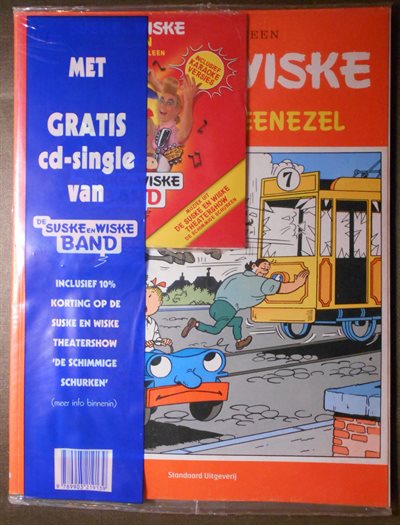 Suske en Wiske nr. 178 : De stoute steenezel - sc - in seal met als bijvoegsel een CD-single - Standaard uitgeverij (2004)