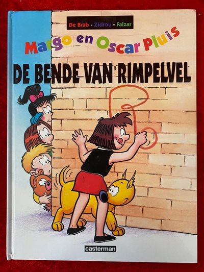 Margo en Oscar Pluis - deel 3 - De bende van rimpelvel - Casterman uitgave - hc - 1994