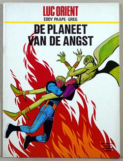 Luc Orient. De planeet van de angst -sc- 1e druk 1975, Helmond Promotie uitgaven