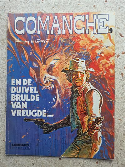 Comanche-En de duivel brulde van Vreugde-Hermann/Greg -Lombard-herdruk