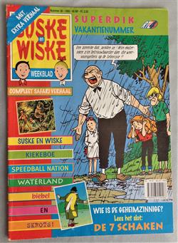 Suske en Wiske weekblad nummer 30 (1995). Met compleet verhaal Safari.