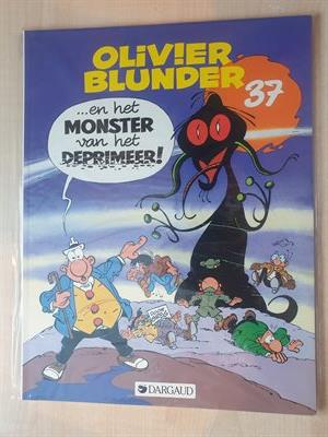 Olivier Blunder - en het monster van het Deprimeer! - SC - 1e druk - 1990