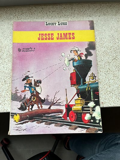 Lucky Luke - Jesse James - 1ste druk 1968