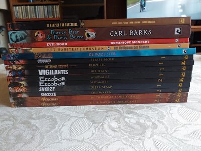 Dark Dragon Books - 14 albums - HC - Met o.a. Hercules , de Thracische oorlogen, Psykoparis e.a.