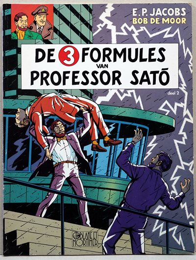 Blake en Mortimer 12. De 3 formules van prof. Sato 2 -sc- 1e druk, 1990