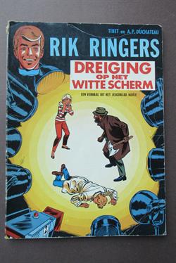 Rik Ringers - Dreiging op het witte scherm - - eerste druk - sc - (1968)