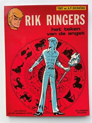 Rik Ringers - Het teken van de angst - sc - Eerste druk - 1974