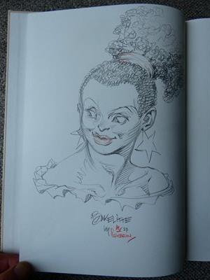 Under the ink - Bakelitte en Formika - HC - 1e druk 2021 met opdrachttekening door Severin