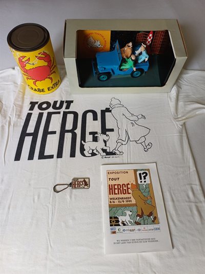 kuifje - Tout Hergé - 4 items - 1991/1994