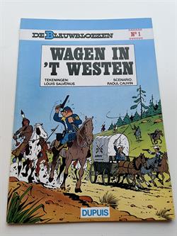 De blauwbloezen nr 1 - Wagen in 't Westen - Herdruk - SC