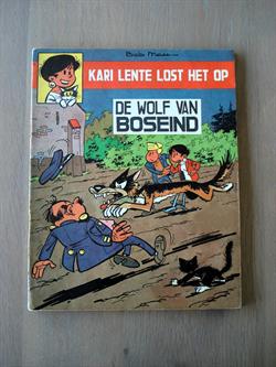 Kari Lente - 1 - De wolf van Boseind - 1ste druk - 1965 - SC - Bob Mau - Standaard Uitgeverij.