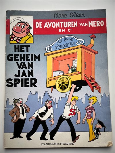 Nero nr 56 - Het geheim van Jan Spier - 1ste druk 1978 - SC