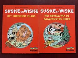 Suske en Wiske - serie 55 deel 1 en 2 - Reclame uitgave Presto Print - 1981