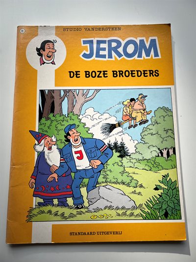 Jerom nr 19 - De boze broeders - 1ste druk 1986 - SC