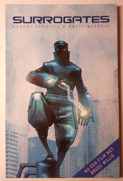 gesigneerd exemplaar van SURROGATES door tekenaar Brett Weldele - De Vliegende Hollander (2009)
