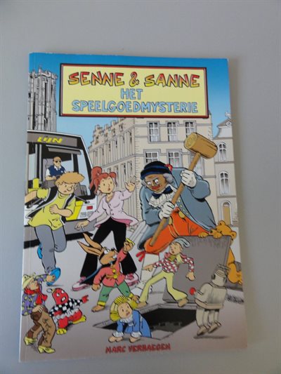 Marc Verhaegen - Senne en Sanne - Het speelgoedmuseum - sc - Eerste druk - 1986