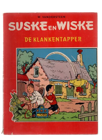 Suske en Wiske - 2 Kleuren - De Klankentapper - 1ste Druk - Willy Vandersteen - Nr 32