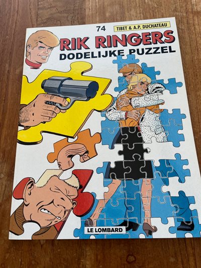 Rik Ringers -Nr.74- Dodelijke puzzel-sc- Eerste druk 2008
