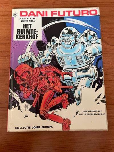 Collectie Jong Europa - Nr 98 - Dani Futuro, Het ruimtekerkhof - 1ste druk 1974 - SC