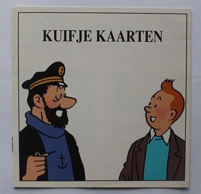 Kuifje - meer dan 900 vraag-en-antwoordkaarten / spel-encyclopedie-kaarten - 1993 - Moulinsart/Casterman/Atlas - Hergé