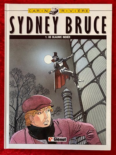 Sydney Bruce - deel 1 - De blauwe indiër - Glénat uitgave - hc - 1987
