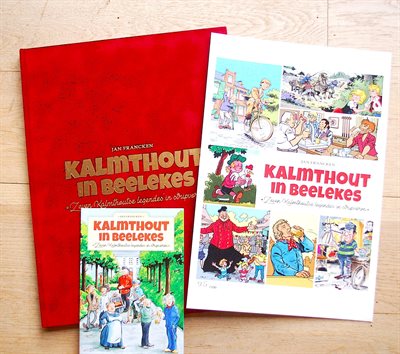 Suske en Wiske- Kalmthout in Beelekes I -2018- Rood Velours -A3 - 2018