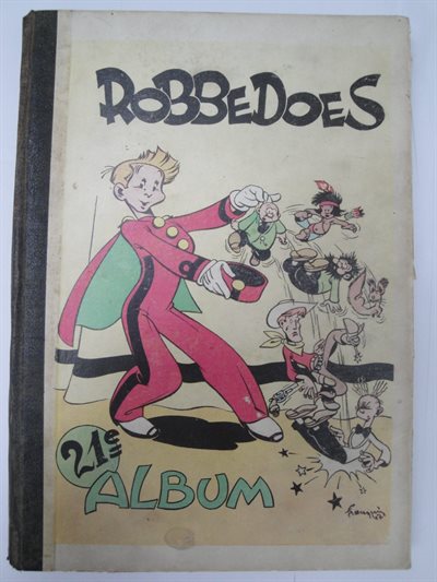 Robbedoes Verzamelde Nummers: Album nr. 21 - hc - 1e druk - 1948
