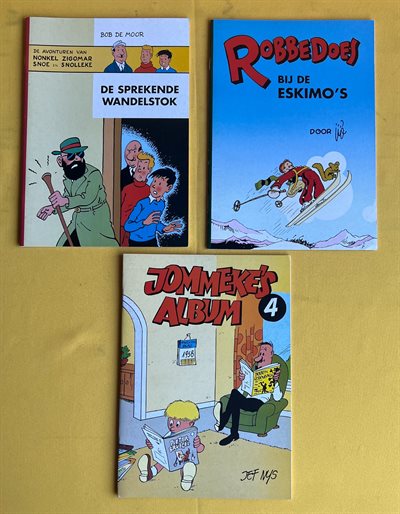 De sprekende wandelstok /Robbedoes bij de Eskimo’s /Jommeke’s album 4 - SC - 1e druk - 2001/2003