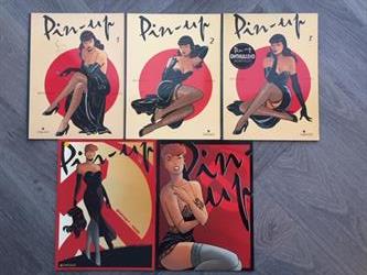 Pin-up serie 5x 1 t/m 5