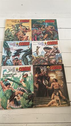 Eerste zes delen Sc Conan de barbaar
