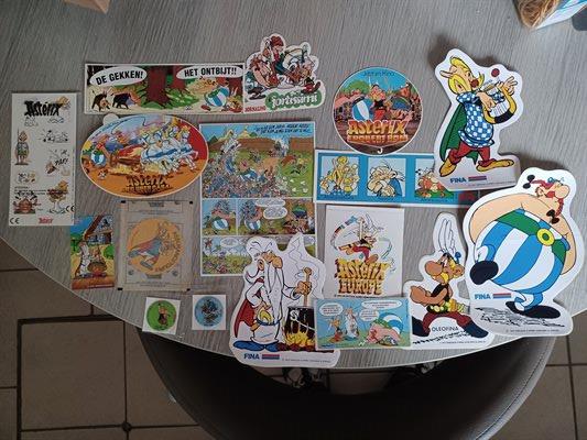 Lot Asterix stickers