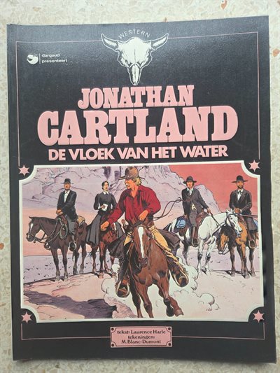 Cartland-- De vloek van het water-Blanc Dumont/Hatle-Dargaud-1edruk