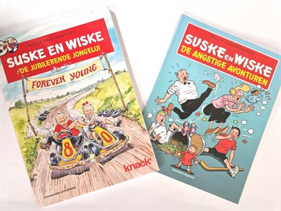 Suske en Wiske 80 jaar - De jubilerende jongelui (Forever Young) /De angstige avonturen - 2x sc - 2015/2025