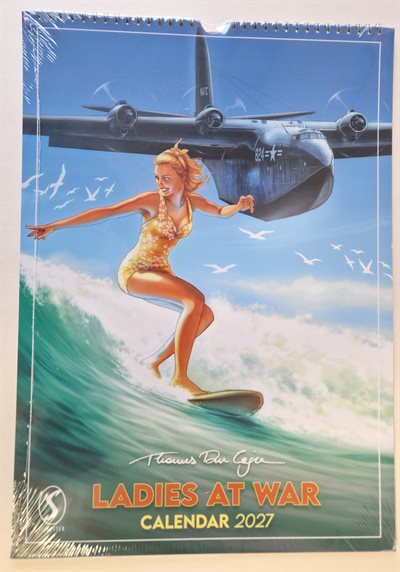 Ladies at War - kalender 2027 - Thomas Du Caju - A3 formaat - 2026