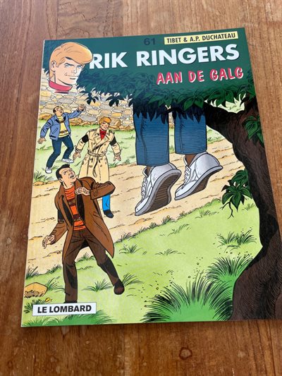 Rik Ringers -Nr.61- Aan de galg- sc- Eerste druk 1999